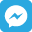 Light Blue Messenger Icon