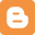 Orange Blogger Icon